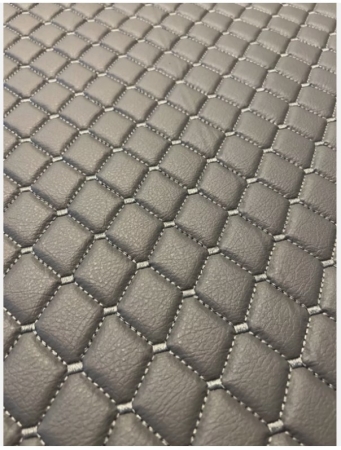 Gray with gray stitching